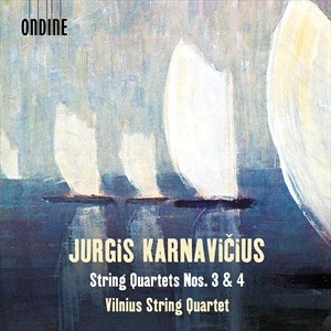 Karnavicius Jurgis - String Quartets Nos. 3 & 4 i gruppen VI TIPSER / Julegavetips CD hos Bengans Skivbutik AB (4030038)