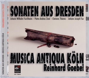 Reinhard Goebel - Sonaten Aus Dresden i gruppen CD / Klassisk,Annet hos Bengans Skivbutik AB (4030193)