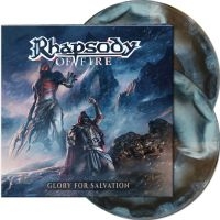 Rhapsody Of Fire - Glory For Salvation (2 Lp Blue/Blac i gruppen VINYL / Metal hos Bengans Skivbutik AB (4034997)