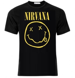 Nirvana - Nirvana T-Shirt Smiley i gruppen Minishops / Nirvana hos Bengans Skivbutik AB (4036863)