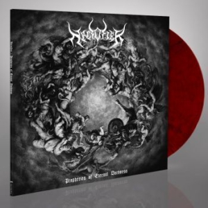 Necrofier - Prophecies Of Eternal Darkness (Red i gruppen VINYL / Metal/ Heavy metal hos Bengans Skivbutik AB (4039442)