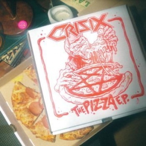 Crisix - Pizza Ep (Red) i gruppen VINYL / Metal/ Heavy metal hos Bengans Skivbutik AB (4039608)