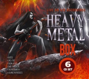 Various Artists - Heavy Metal Box - Live Recordings i gruppen CD / Metal/ Heavy metal hos Bengans Skivbutik AB (4039624)