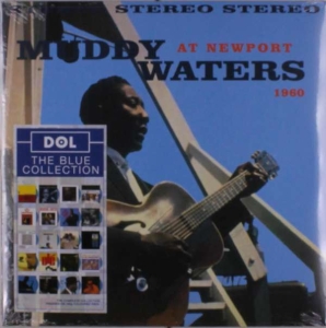 Waters Muddy - At Newport 1960 (Cyan Blue Vinyl) i gruppen VINYL / Jazz hos Bengans Skivbutik AB (4039672)