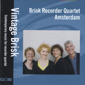 Brisk Recorder Quartet - Vintage Brisk i gruppen CD / Klassisk,Annet hos Bengans Skivbutik AB (4045424)