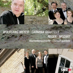 Reger - Clarinet Quintets i gruppen CD / Klassisk,Annet hos Bengans Skivbutik AB (4045447)