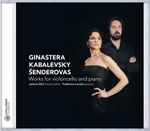 Ginastera - Works For Violoncello & Piano i gruppen CD / Klassisk,Annet hos Bengans Skivbutik AB (4045881)