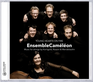 Ensemble Cameleon - Young Hearts On Fire i gruppen CD / Klassisk,Annet hos Bengans Skivbutik AB (4045990)