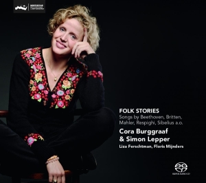 Cora Burggraaf - Songs By Beethoven/Britten/Mahler i gruppen CD / Klassisk,Annet hos Bengans Skivbutik AB (4046258)