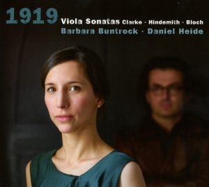 Barbara Buntrock - Clarke - Hindemith - Bloch:  '1919 ' i gruppen CD / Klassisk,Annet hos Bengans Skivbutik AB (4046579)