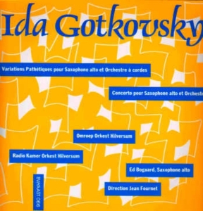 Ida Gotkovsky - Variations Pathetiques Pour Saxophone i gruppen VINYL / Klassisk,Annet hos Bengans Skivbutik AB (4046624)