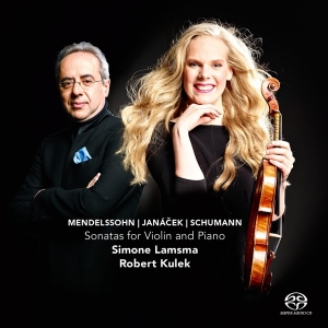 Simone Lamsma - Sonatas For Violin & Piano i gruppen CD / Klassisk,Annet hos Bengans Skivbutik AB (4047240)