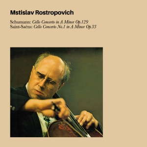 Rostropovich Mstislav - Schumann Cello Concerto In A Minor Op.129 /Saint-Saens Cello Concerto No.1 In A Minor Op.33 i gruppen CD / Klassisk,Annet hos Bengans Skivbutik AB (4047256)