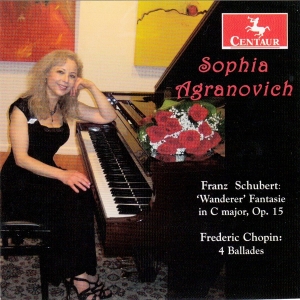 Agranovich Sophia - Wanderer Fantasie In C Major Op.15 i gruppen CD / Klassisk,Annet hos Bengans Skivbutik AB (4047293)