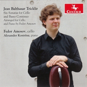 Tricklir J.B. - Six Sonatas For Cello & Basso Continuo i gruppen CD / Klassisk,Annet hos Bengans Skivbutik AB (4047313)