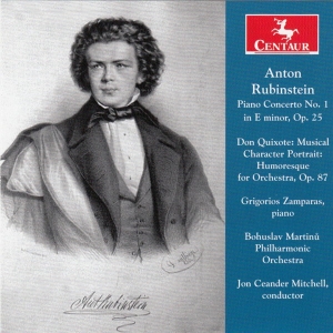 Grigorios Zaparas - Anton Rubinstein i gruppen CD / Klassisk,Annet hos Bengans Skivbutik AB (4047454)