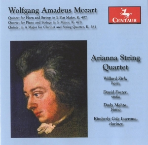 Arianna String Quartet - Quintets & Quartet i gruppen CD / Klassisk,Annet hos Bengans Skivbutik AB (4047809)