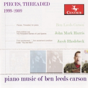 Carson Ben Leeds - Pieces, Threaded Piano Music Of i gruppen CD / Klassisk,Annet hos Bengans Skivbutik AB (4047836)