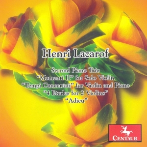 V/A - Second Piano Trio/Momenti Li For Solo Violin i gruppen CD / Klassisk,Annet hos Bengans Skivbutik AB (4047859)