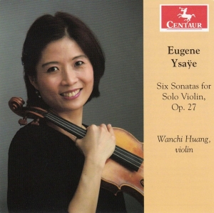 Huang Wanchi - Six Sonatas For Solo Violin Op.27 i gruppen CD / Klassisk,Annet hos Bengans Skivbutik AB (4047888)