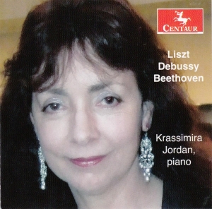 Krassimira Jordan - Liszt Debussy Beethoven i gruppen CD / Klassisk,Annet hos Bengans Skivbutik AB (4048105)