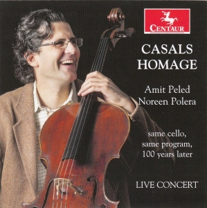 Amit Peled - Casals Homage i gruppen CD / Klassisk,Annet hos Bengans Skivbutik AB (4048132)