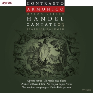 Contrasto Armonico - Handel Cantate 03 i gruppen CD / Klassisk,Annet hos Bengans Skivbutik AB (4048425)