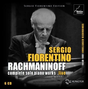 Sergio Fiorentino - Complete Rachmaninoff Piano Works i gruppen CD / Klassisk,Annet hos Bengans Skivbutik AB (4048903)