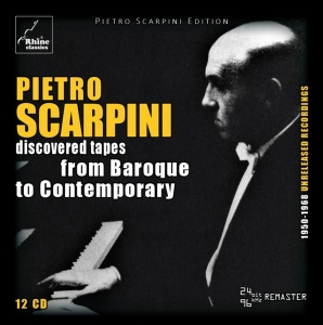 Pietro Scarpini - Discovered Tapes - From Baroque To Contemporary i gruppen CD / Klassisk,Annet hos Bengans Skivbutik AB (4048904)