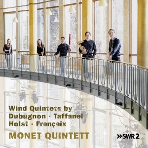 Monet Quintett - Wind Quintets By Dubugnon, Taffanel, Holst & Francaix i gruppen CD / Klassisk,Annet hos Bengans Skivbutik AB (4048917)