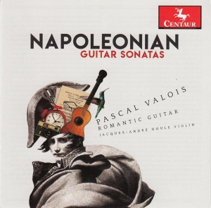 Pascal Valois - Napoleonian Guitar Sonatas i gruppen CD / Klassisk,Annet hos Bengans Skivbutik AB (4048919)