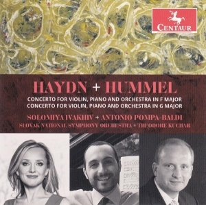 Solomiya Ivakhiv - Haydn And Hummel Concertos For Violin, Piano And O i gruppen CD / Klassisk,Annet hos Bengans Skivbutik AB (4048920)