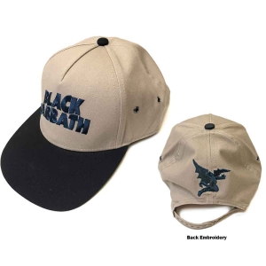 Black Sabbath - Wavy Logo & Demon Sand/Bl Snapback C i gruppen MERCHANDISE / Merch / Metal hos Bengans Skivbutik AB (4049401)