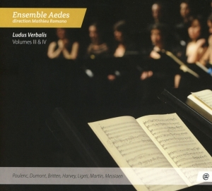 Ensemble Aedes - Ludus Verbalis Vol.3 & 4 i gruppen CD / Klassisk,Annet hos Bengans Skivbutik AB (4049709)