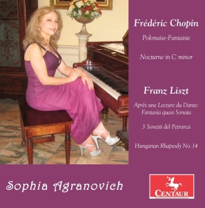 Sophia Agranovich - Piano Works i gruppen CD / Klassisk,Annet hos Bengans Skivbutik AB (4049710)