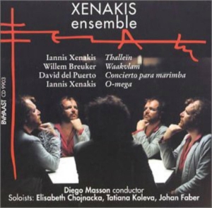 Xenakis Ensemble - Waakvlam i gruppen CD / Klassisk,Annet hos Bengans Skivbutik AB (4050049)