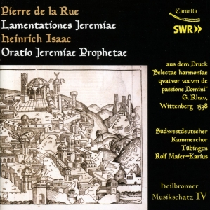 Maier-Karius Suedwestdeutscher Kammerorchester - Lamentationes Jeremiae i gruppen CD / Klassisk,Annet hos Bengans Skivbutik AB (4050188)