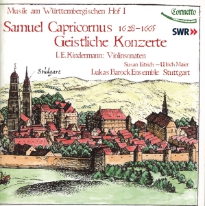 Lukas Barock Ensemble - Geistliche Konzerte i gruppen CD / Klassisk,Annet hos Bengans Skivbutik AB (4050193)