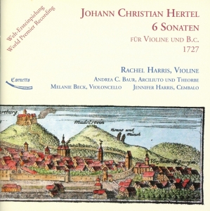 Johann Christian Hertel - 6 Sonaten Fur Violine Und B.C. i gruppen CD / Klassisk,Annet hos Bengans Skivbutik AB (4050197)