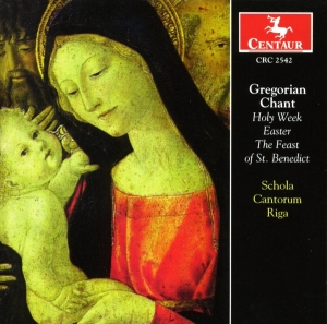 Gregorian Chant - Holy Week/Easter/Feast Of i gruppen CD / Klassisk,Annet hos Bengans Skivbutik AB (4050295)