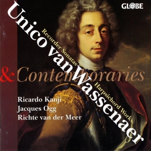 U. Van Wassenaer - Recorder Sonatas/Harpsich i gruppen CD / Klassisk,Annet hos Bengans Skivbutik AB (4050301)