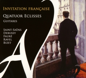 Quatuor Eclisses - Invitation Francaise i gruppen CD / Klassisk,Annet hos Bengans Skivbutik AB (4050545)