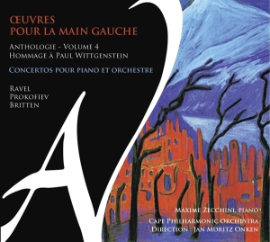 Mazime Zecchini - Ouvres Pour La Main Gauche Vol.4 i gruppen CD / Klassisk,Annet hos Bengans Skivbutik AB (4050548)