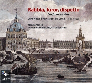 J.F. De Lima - Rabbia, Furor, Dispetto i gruppen CD / Klassisk,Annet hos Bengans Skivbutik AB (4050674)