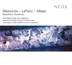 Glazunov/Le Fanu/Meyer - Saxophone Concertos i gruppen CD / Klassisk,Annet hos Bengans Skivbutik AB (4051039)