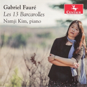 Namji Kim - Faure: Les 13 Bacarolles i gruppen CD / Klassisk,Annet hos Bengans Skivbutik AB (4051221)