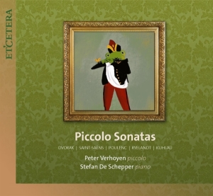 Peter Verhoyen - Piccolo Sonatas i gruppen CD / Klassisk,Annet hos Bengans Skivbutik AB (4051371)