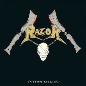 Razor - Custom Killing (Black Vinyl Lp) i gruppen VINYL / Metal/ Heavy metal hos Bengans Skivbutik AB (4053506)