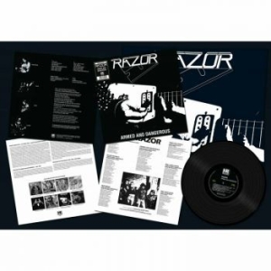 Razor - Armed And Dangerous (Black Vinyl Lp i gruppen VINYL / Metal hos Bengans Skivbutik AB (4053513)