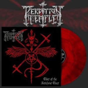 Perdition Temple - Edict Of The Antichrist Elect (Red i gruppen VINYL / Metal/ Heavy metal hos Bengans Skivbutik AB (4055271)